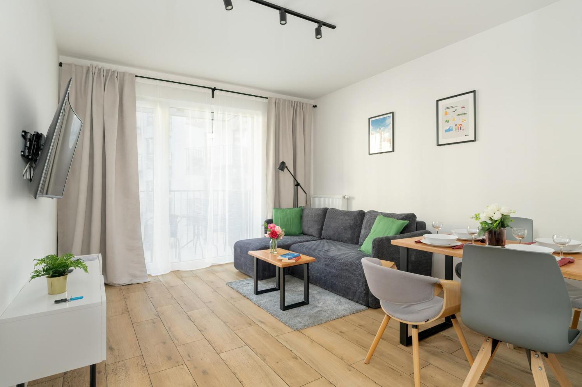 Stylish & Comfy Garbary Apartments With Parking By Noclegi Renters Poznań Extérieur photo