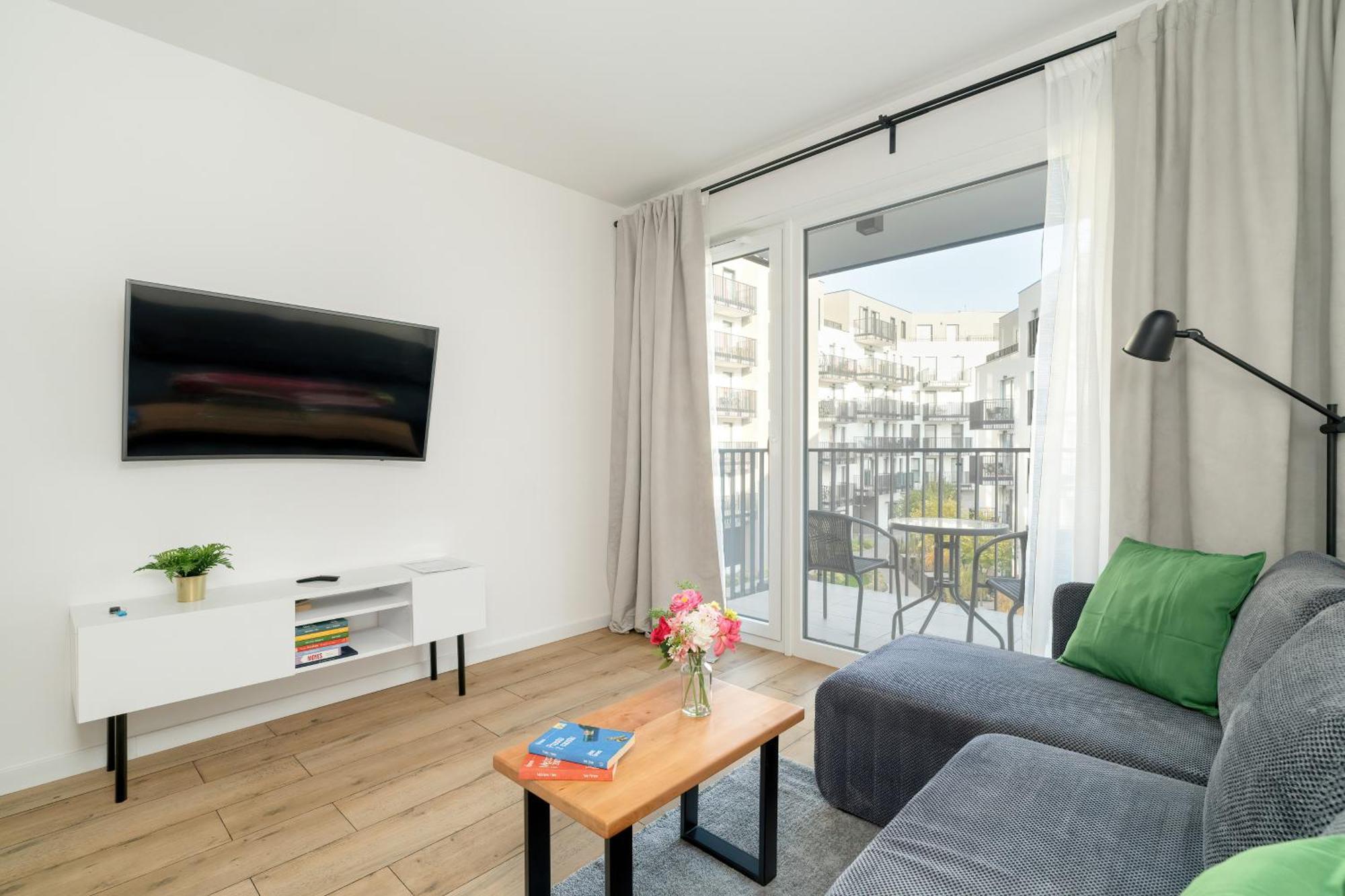 Stylish & Comfy Garbary Apartments With Parking By Noclegi Renters Poznań Extérieur photo